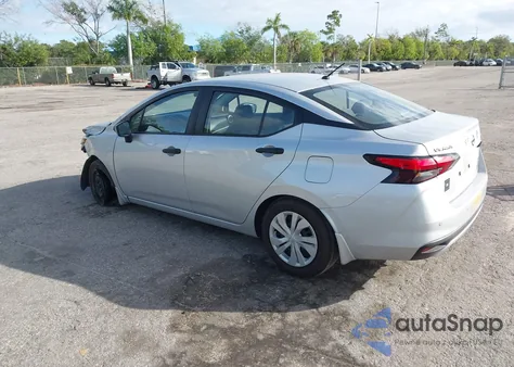 2021 Nissan Versa S Xtronic Cvt from USA, damaged, VIN 3N1CN8DV9ML923656